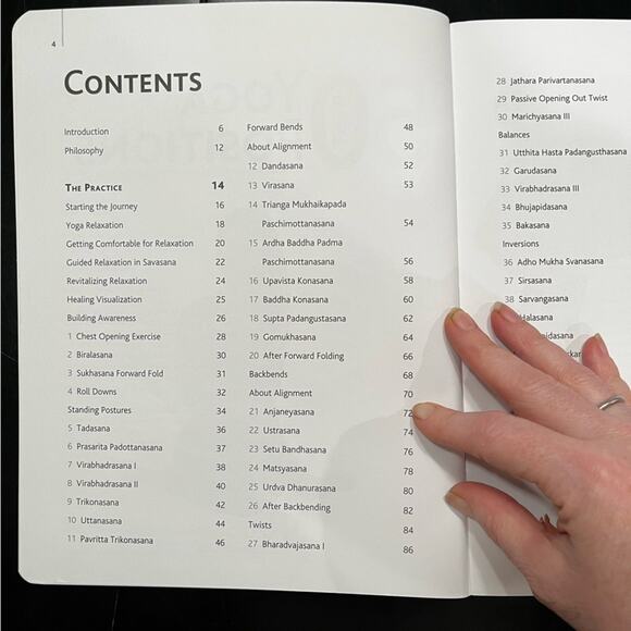 NEW Yoga 50 Best Yoga Positions Large Soft Cover Book Original + Alternative NWT - Picture 6 of 11